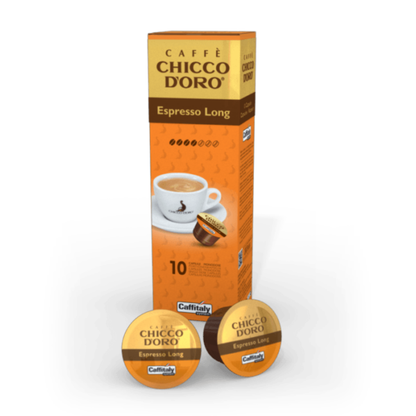 Capsules Espresso long Caffitaly 80g - Etui 10