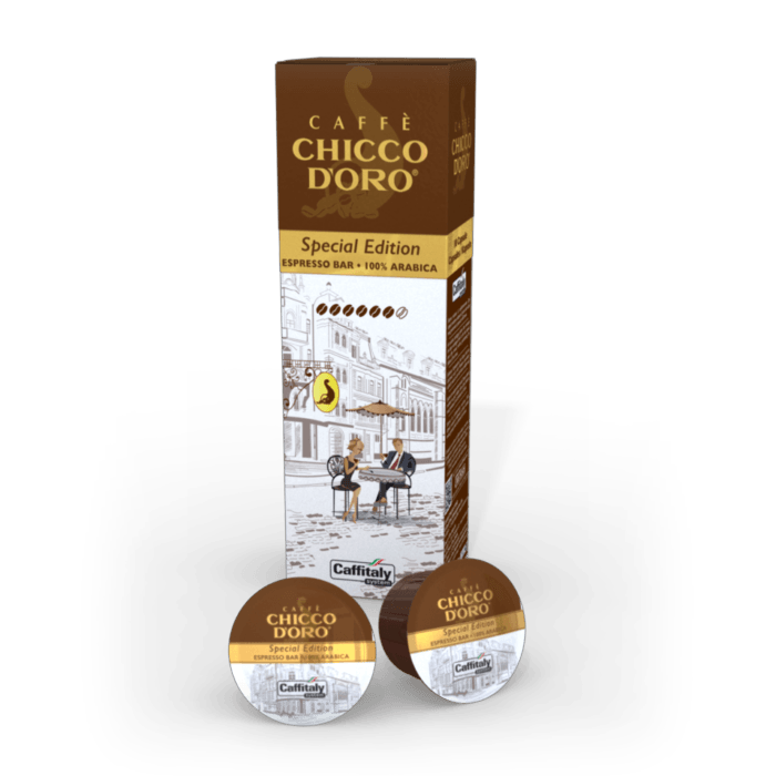 Caspules Espresso bar Caffitaly 80g - Etui 10