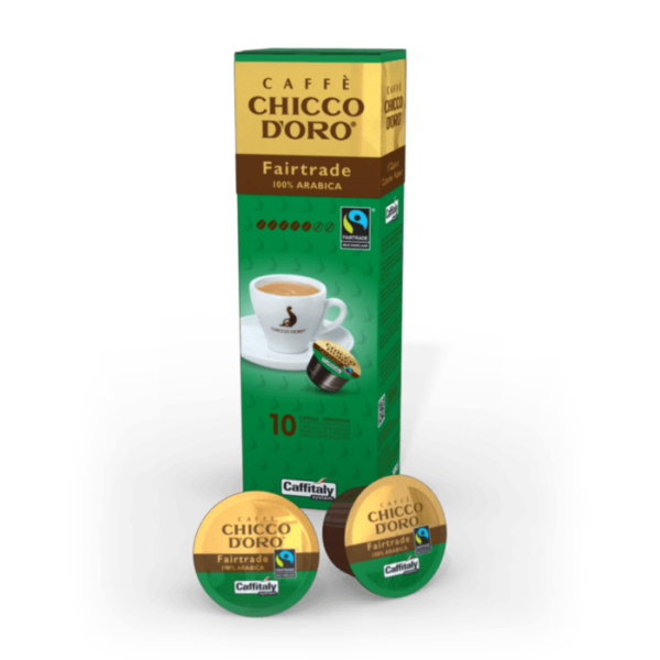 Caspules Fairtrade Caffitaly 80g - Etui 10