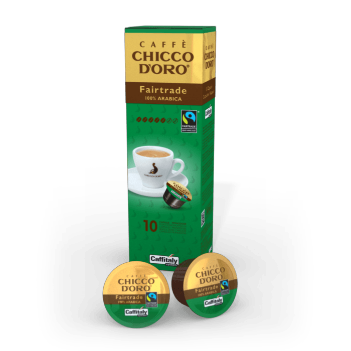 Caspules Fairtrade Caffitaly 80g - Etui 10