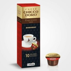 Caspules Forte Caffitaly 80g - Etui 10