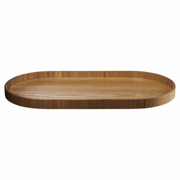 Plateau de service en bois 44cm