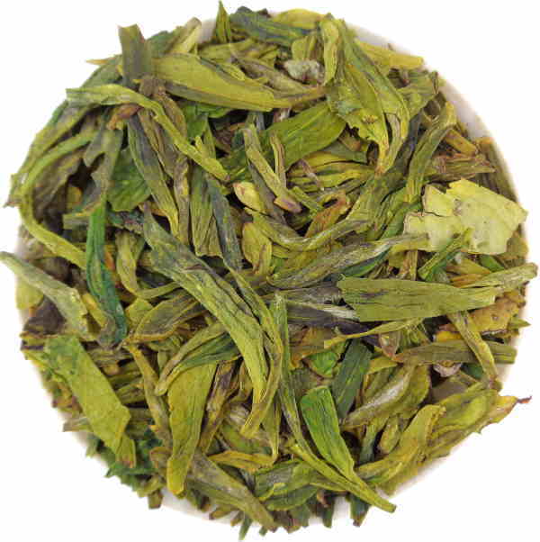 Thé vert de Chine Bio Long Puits du Dragon - Vrac 100g