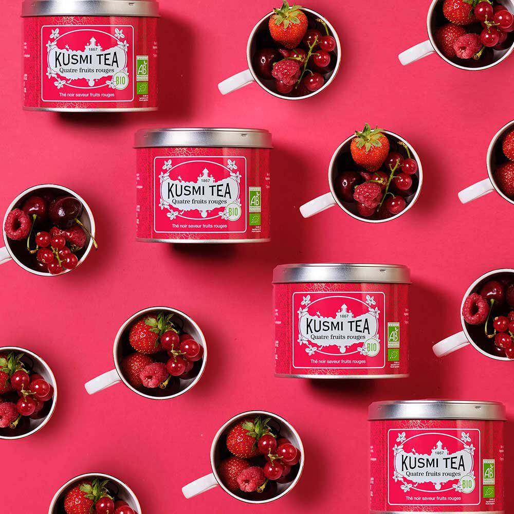 kusmi tea & the matcha | 4 fRUITS ROUGES