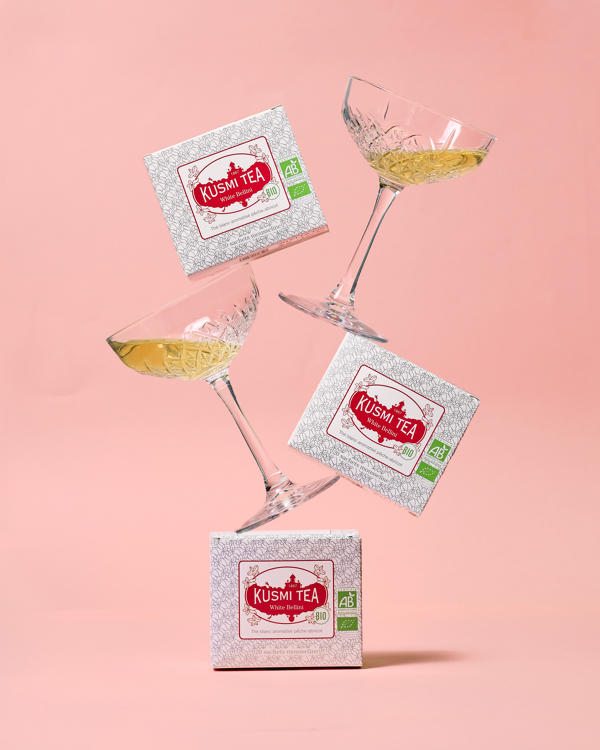 kusmi tea & the matcha | white bellini