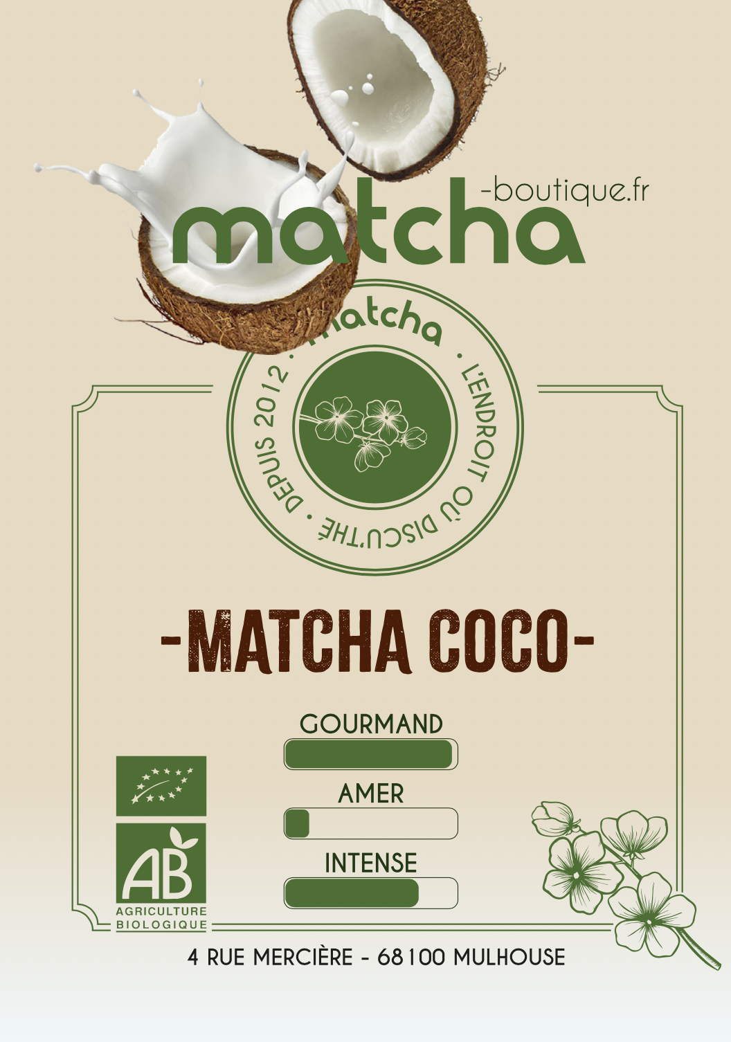 Matcha Coco 50g / 100g – Image 3