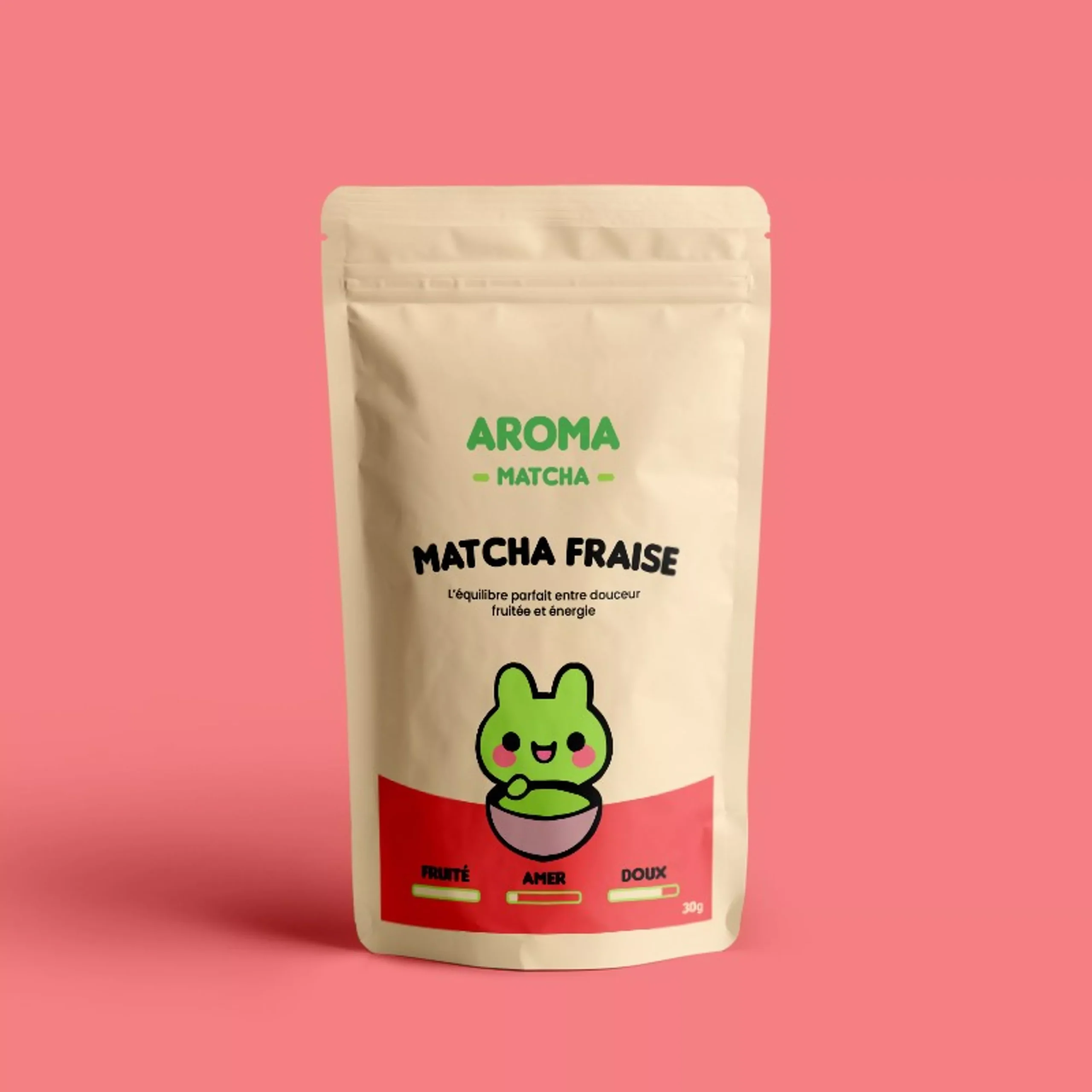 kusmi tea & the matcha | matcha fraise
