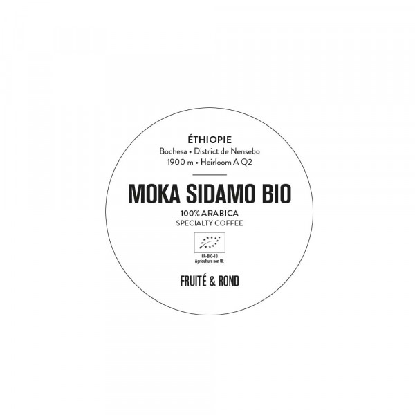 Café Grains 250g - Moka Sidamo Bio - 100% Arabica – Image 2