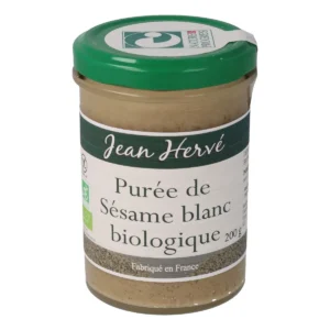 Purée de sésame blanc - 180g - pot en verre